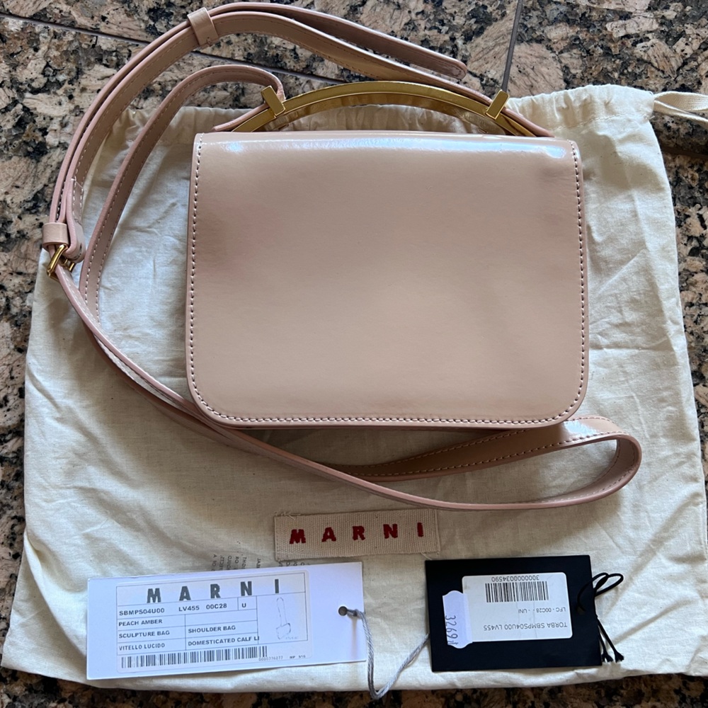 Marni Mini Sculpture Crossbody Shoulder Bag